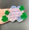 Three leaf Clover Shamrocks Dangle Silicone Mold St Patrick (D4)